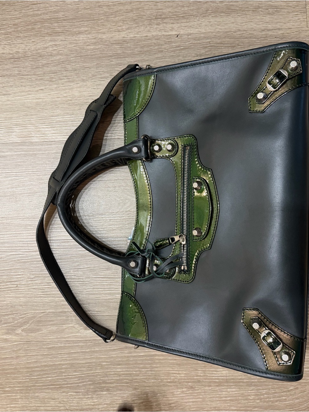 Balenciaga Leather Motocross City Giant